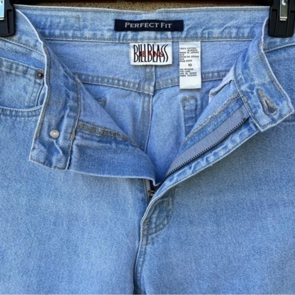 👖 Vintage bill blass Perfect Fit Blue Mom Crops/Capri Pants - Picture 5 of 8